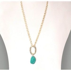 Jade Necklace Oval Necklace Boho Acrylic Necklace